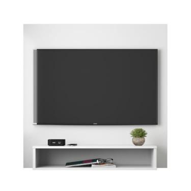 Imagem de JM3 Moveis Painel Paris para TV de até 32 Polegadas com 1 Nicho - JM3 Móveis (Branco)