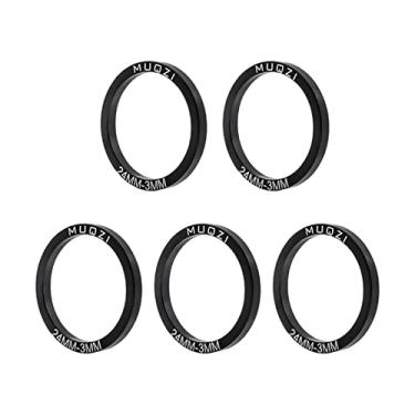 Imagem de Almencla 5 peças junta do suporte inferior da MTB conjunto de arruela espaçador acessórios de, 24MM T3MM