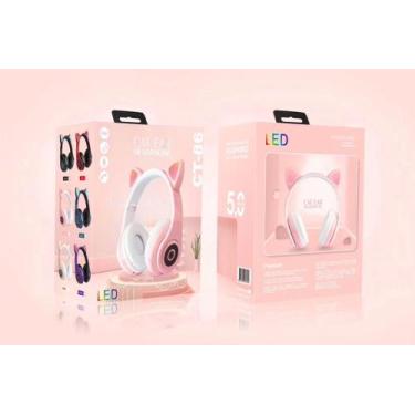 Imagem de Headphone cat ear CT-86 - LED