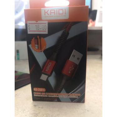 Imagem de Cabo de carregamento Tipo C KD-2501C - Kaidi