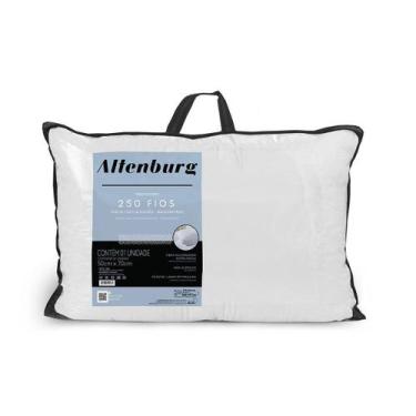 Imagem de Travesseiro Suporte Firme 250 Fios Lavável 50x70cm - Altenburg, Firme 