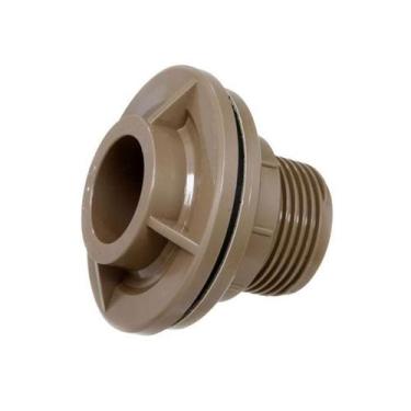 Imagem de Adaptador Flange 50mm (1.1/2'' pol.) (marrom) Para Caixa D'água - Estr