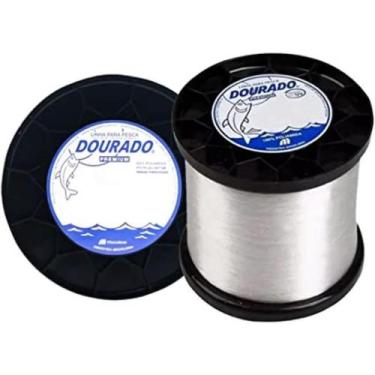 Imagem de Linha de Pesca Mazzaferro Dourado Branca 0.30mm 3.118m 250g