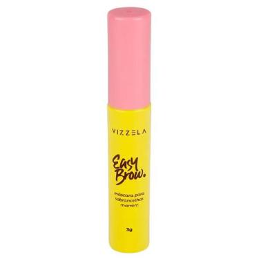 Imagem de Máscara para sobrancelhas com cor efeito natural Easy Brow Vizzela - 0