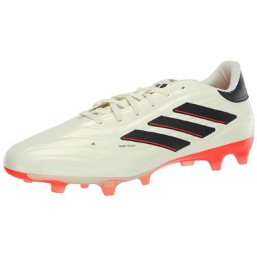 Imagem de adidas Tênis unissex adulto Copa Pure Ii Pro Firm Ground, Marfim/preto/vermelho solar, 37 BR