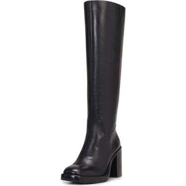 Imagem de Vince Camuto Bota de cano alto feminina Gibi, Preto, 41