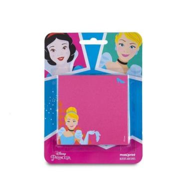 Imagem de Bloco Adesivo Maxprint Kit Princesas Branca De Neve e Cinderela 76mm x