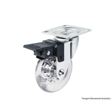 Imagem de Rodizio Soprano Pratice Transp C/Freio 075Mm 06080.2075.10