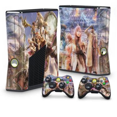 Imagem de Adesivo Compatível Xbox 360 Slim Skin - Final Fantasy Xiii B - Pop Art