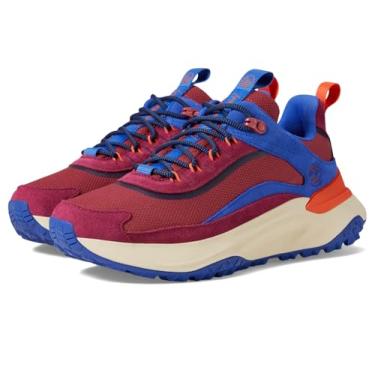 Imagem de Timberland Tênis feminino à prova d'água Motion Access Low Lace Up, Malha rosa escuro, 7.5