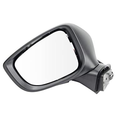 Imagem de TRQ Espelho retrovisor retrovisor elétrico para combinar com LH para Toyota Yaris iA 2017-2018 Scion iA novo