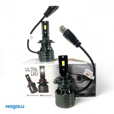 Imagem de LAMPADA ULTRA LED SLIM ASX 70W 10.000 LUMENS 6000k (COM COOLER), H7