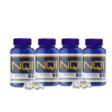 Imagem de Nqi-100 cápsulas Kit contendo 04 frascos - Gaction suplementos