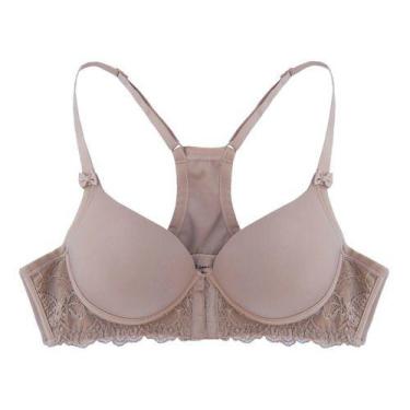 Imagem de Kit 3 Soutien Sutiã Super Regata Bojo Cobertura Em Renda Nadador - Ren