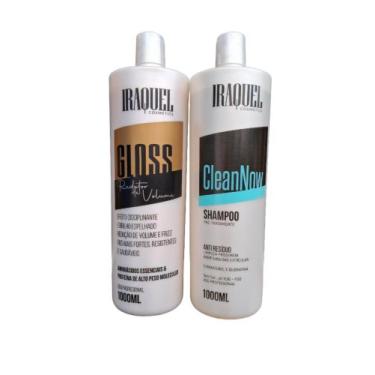 Imagem de Escova progressiva gloss redutor 2x1 iraquel cosméticos