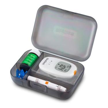 Imagem de Monitor De Glicemia Glicocheck Aparelho Medidor de Glicose MultiSaude 