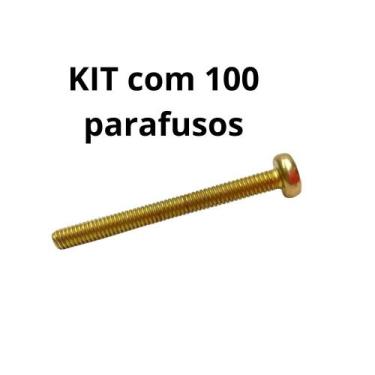 Imagem de Parafuso Máquina Cabeça Panela Ph M4-0.70MA X 30 BC 100 UNID - BELENUS