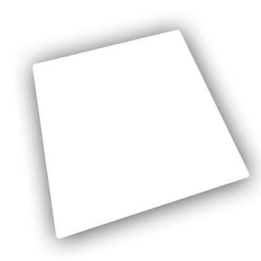 Imagem de 30 Rótulos Adesivos QUADRADO Transparente Sublimação - Premium