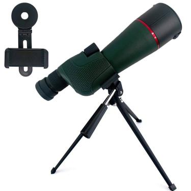 Imagem de Luneta Telescopio Monocular Tripe Zoom Ajustavel Mira Alvo Caçada Camping Suporte Celular