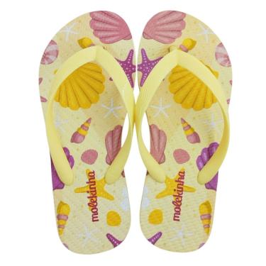 Imagem de Chinelo Dedo Infantil Menina Casual Dia a Dia Escola Passeio Praia Molekinha 2364.300