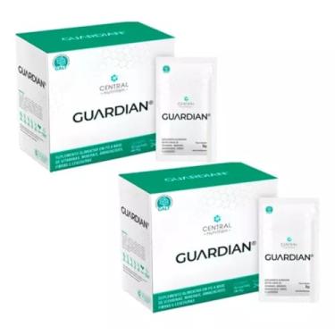 Imagem de 2x Guardian Central Nutrition Glutamina Prebióticos D3 Zinco Limão