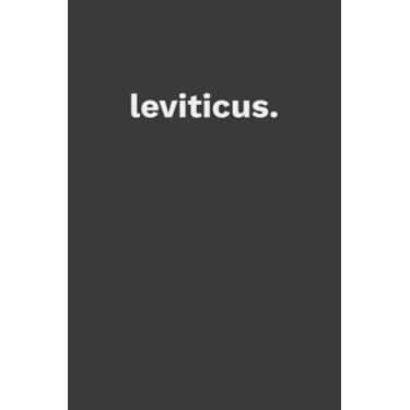 Imagem de Bible Study Focus Notes | Leviticus: minimalist journal | 6x9" | 100 pages | perfect for travel or at-home, contemplation and biblical studies