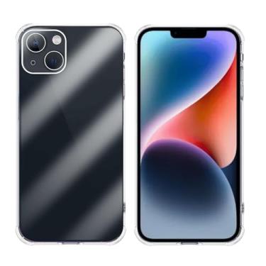 Imagem de Capa Capinha Anti Impacto Compatível iPhone 14 Plus Case Antishock Transparente