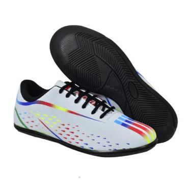 Imagem de Chuteira Futsal Indoor Junior Lançamento - Sport Systen, Branco, 30