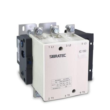 Imagem de Contator Tripolar - Com Bobina de Alimentação em 220Vca IC 150A. em 220Vca