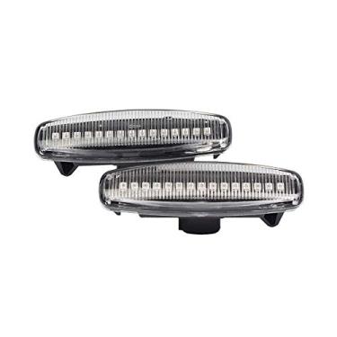 Imagem de Yoegerery Luzes de seta com marcador lateral dinâmico LED para In=fi=ni=ti EX25 EX35 EX37 FX30d FX35 FX37 FX50 G25 G35 G37 JX35 M25 M35 M37 (cristal dinâmico)