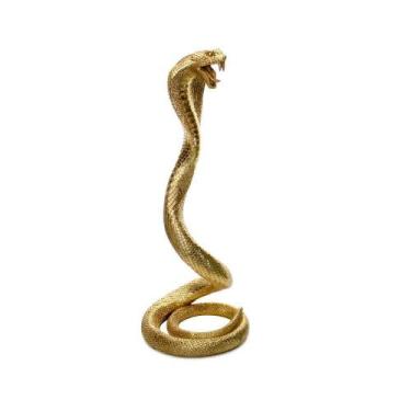 Imagem de Escultura Serpente Em Poliresina 41x16x16cm - DROSSI