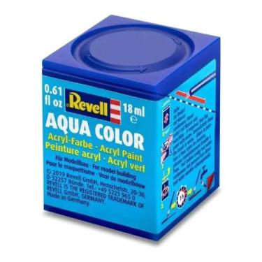 Imagem de Tinta Aqua Cinza Esverdeado Fosco Revell 36362