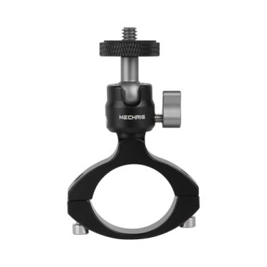Imagem de Mechrig Suporte de grampo de 360 graus para tripé de 27 a 35 mm para guidão de bicicleta e motocicleta para câmera de ação GoPro 13/12/11/10 (apenas suporte de braçadeira Ballhead)