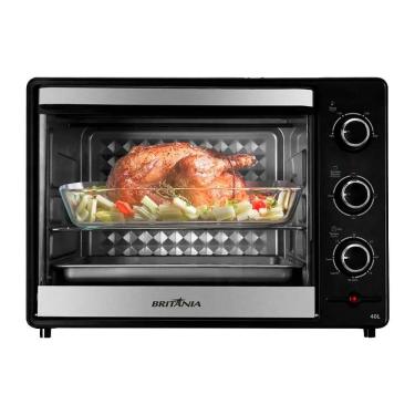Imagem de Forno Elétrico de Bancada Britânia BFE45PI 40L Multifunções Preto-220v