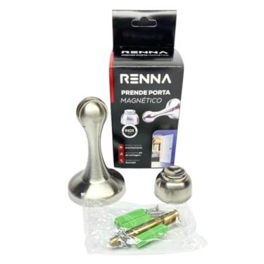 Imagem de Prende Porta Fixador Magnético C/Mola De Amortecimento Inox