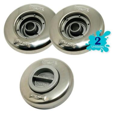 Imagem de Kit 1 Dispositivo Aspiração E 2 Retorno Inox Pratic Sodramar