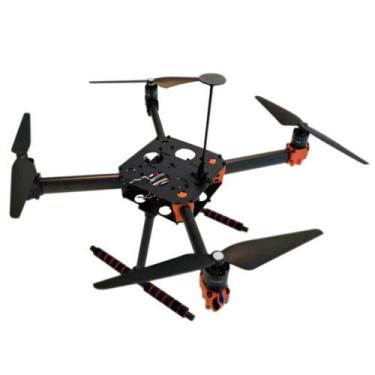 Imagem de Hex 450 drone frame hx4-06106 - HEX TECHNOLOGY, preto/laranja