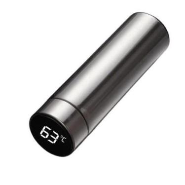 Imagem de Garrafa térmica 400ml - Facilite, Cinza