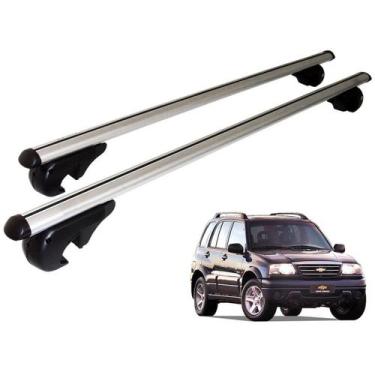 Imagem de Travessa rack de teto Belluno Kiussi com chave Tracker 1999 a 2009