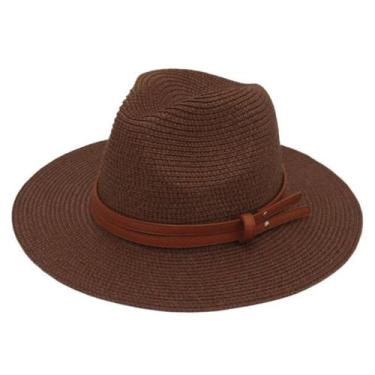 Imagem de Chapéu Country Fedora , Panamá  Em Formato Macio , Verão , Feminino , 