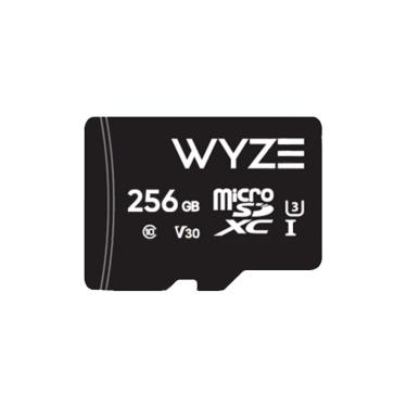 Imagem de Cartão microSDXC de 256 gb de armazenamento expansível UHS-3 Wyze Classe 10