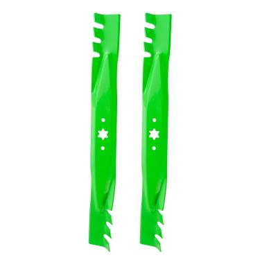 Imagem de JYLEYJ (Pacote com 2) Lâmina de substituição 742-0616 942-0616 942-0616-X 942-04126-X Apto para gramado Cub Ca det MTD CRA ftsman LTX1040 RZT-L42 XT2-LX42 T1200 Z6000 Trator 106 Cortador de grama de