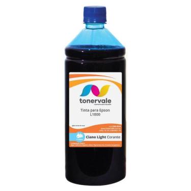 Imagem de Tinta Tankfull Para Impressora Epson Bulk Ink L 1800 T6735 Ciano Light