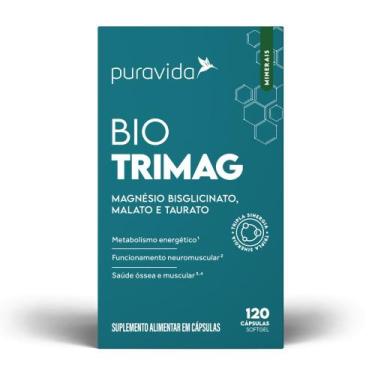 Imagem de Bio Trimag - Puravida 120 cápsulas