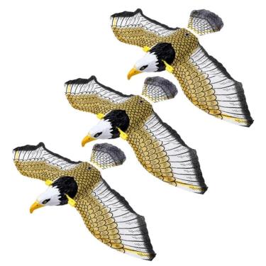 Imagem de Kit 3 Unidades Águia Gavião Espanta Afasta Pombo E Pardais!!!