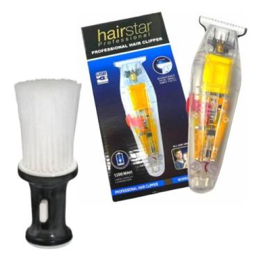 Imagem de Máquina De Acabamento Hairstar Km-266 + Espanador Talqueira - Haistar