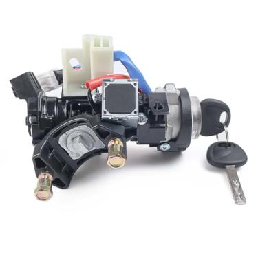 Imagem de 81910-M7110 Conjunto de cilindro de bloqueio de interruptor de ignição com 2 chaves Adequado para Kia Forte 2019-2021 para Kia Soul 2019-2022 para Kia Seltos 2021-2023 Substituir 81910M7110