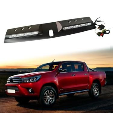Imagem de Barra de luz de teto com LED DRL super brilhante serve para Toyota Hilux Revo Rocco 2015-2021