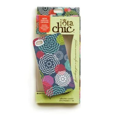Imagem de C.R. Gibson ICPC-10193 Capa de celular Iota Chic para iPhone 4/4S - 1 pacote - Embalagem de varejo - Bloomin