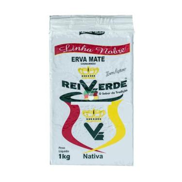 Imagem de 4 Erva Mate Chimarrão REI VERDE NOBRE Nativa Vácuo 1 Kg